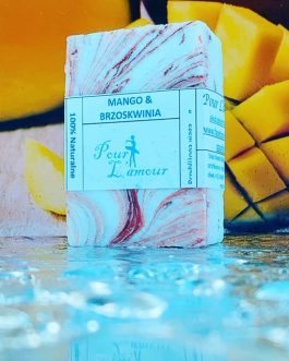 Mydło naturalne Mango i Brzoskwinia