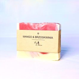 Mydło naturalne Mango i Brzoskwinia